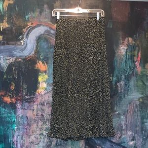 Abercrombie midi pleated skirt